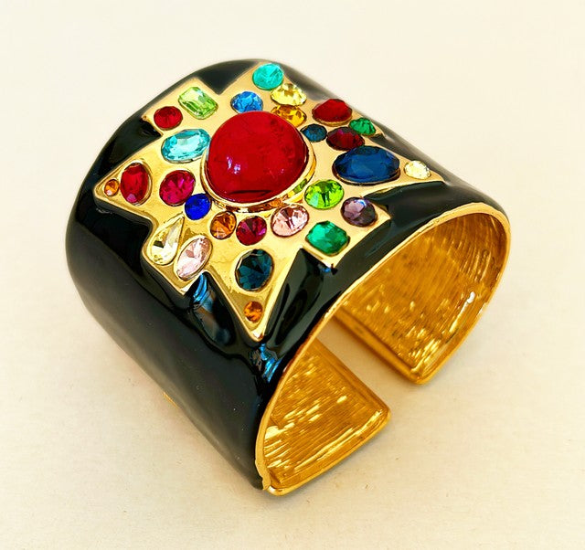 Curated -Couture large statement cuff