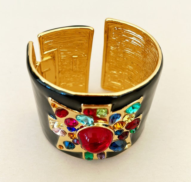 Curated -Couture large statement cuff